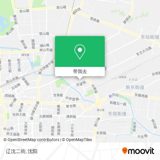 辽沈二街地图