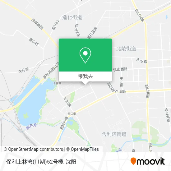 保利上林湾(Ⅲ期)52号楼地图