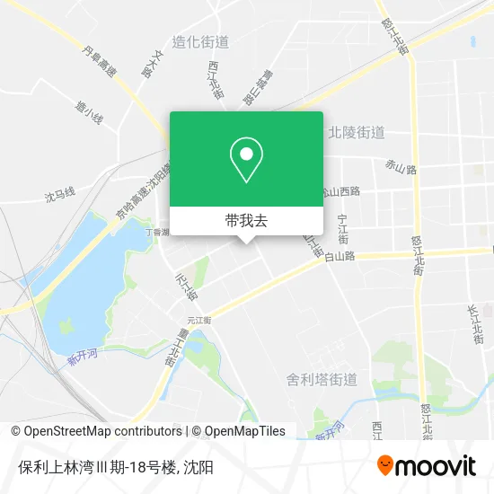 保利上林湾Ⅲ期-18号楼地图