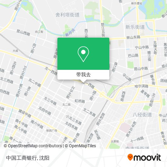 中国工商银行地图
