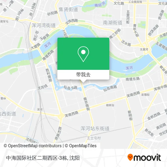 中海国际社区二期西区-3栋地图