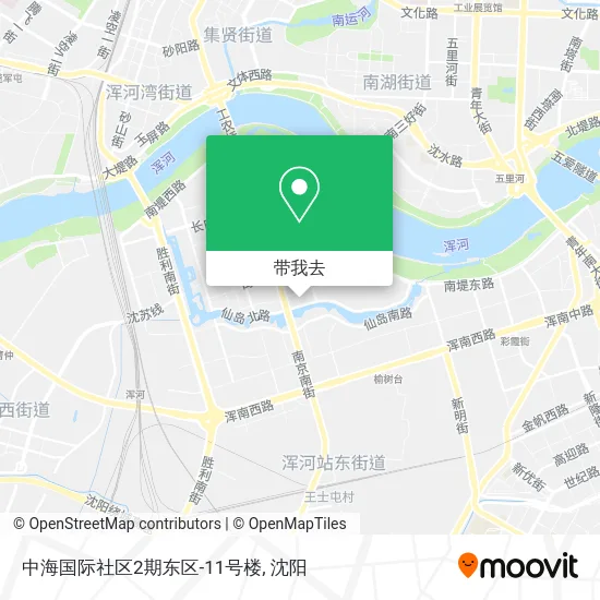 中海国际社区2期东区-11号楼地图