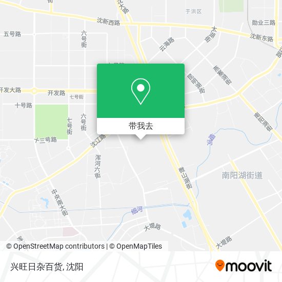 兴旺日杂百货地图