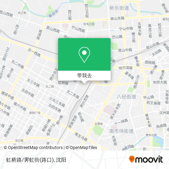 虹桥路/霁虹街(路口)地图