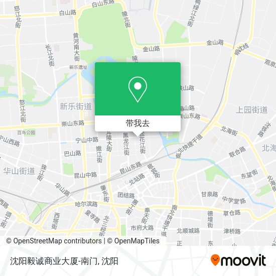 沈阳毅诚商业大厦-南门地图