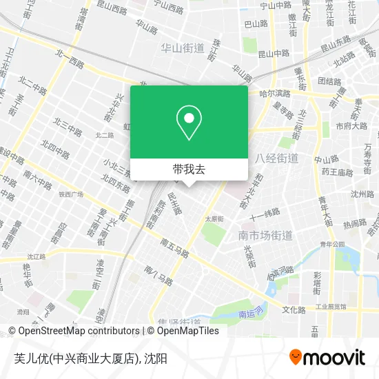 芙儿优(中兴商业大厦店)地图