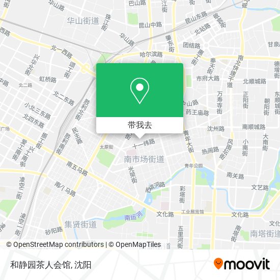 和静园茶人会馆地图