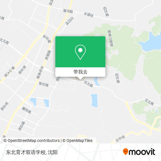 东北育才双语学校地图