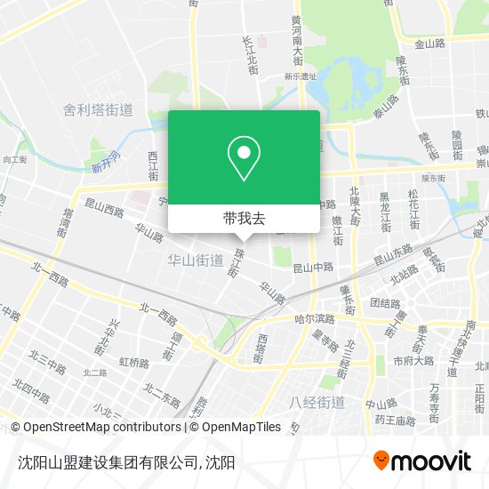 沈阳山盟建设集团有限公司地图