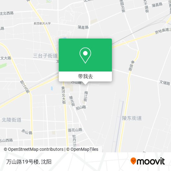 万山路19号楼地图