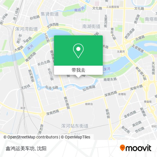 鑫鸿运美车坊地图