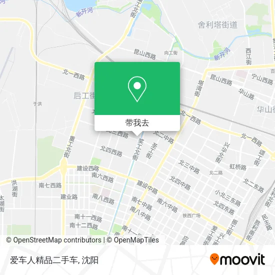 爱车人精品二手车地图