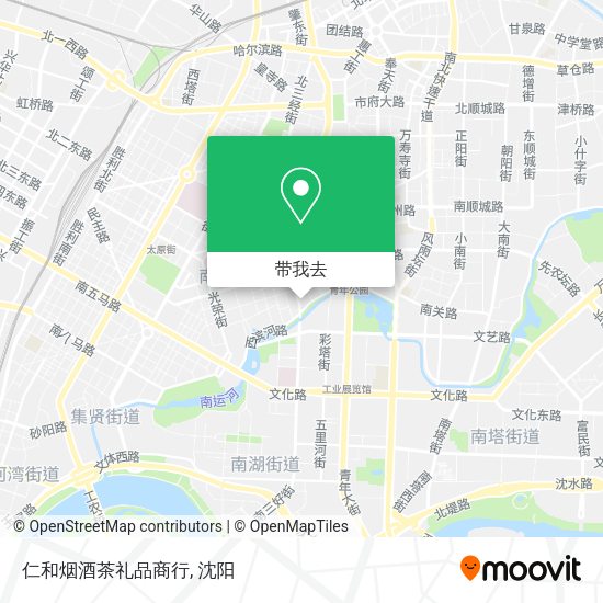 仁和烟酒茶礼品商行地图