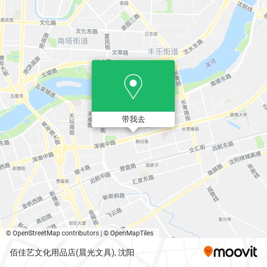 佰佳艺文化用品店(晨光文具)地图