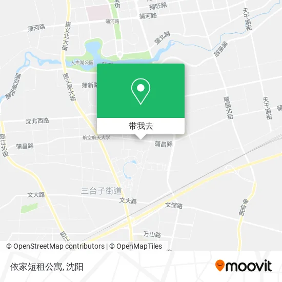 依家短租公寓地图