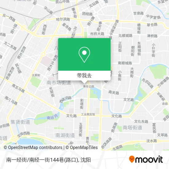 南一经街/南经一街144巷(路口)地图