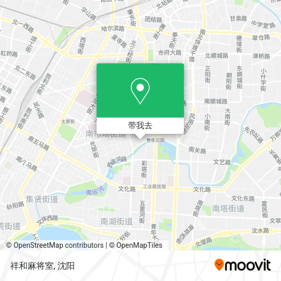 祥和麻将室地图