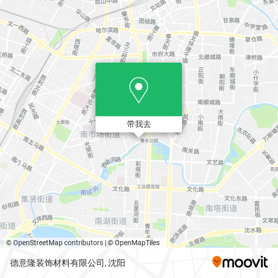德意隆装饰材料有限公司地图