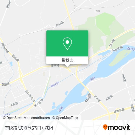 东陵路/沈通线(路口)地图