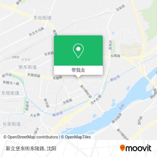 新立堡东街东陵路地图