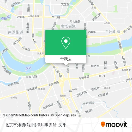 北京市炜衡(沈阳)律师事务所地图