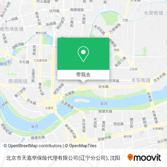 北京市天嘉华保险代理有限公司(辽宁分公司)地图
