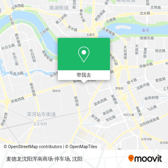 麦德龙沈阳浑南商场·停车场地图