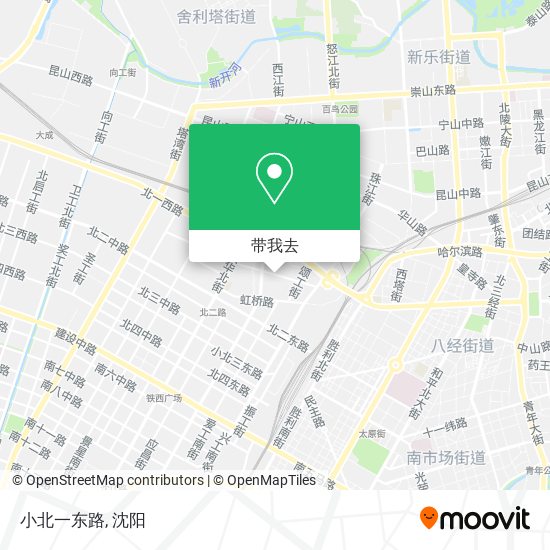 小北一东路地图