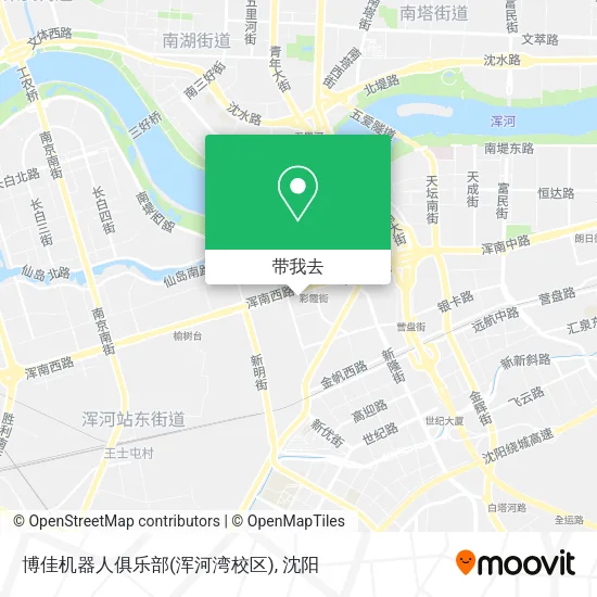 博佳机器人俱乐部(浑河湾校区)地图
