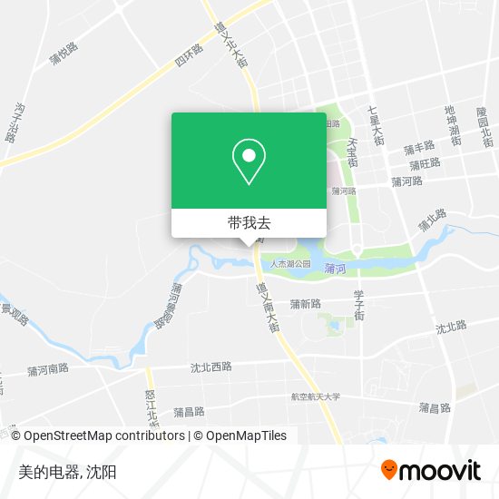 美的电器地图
