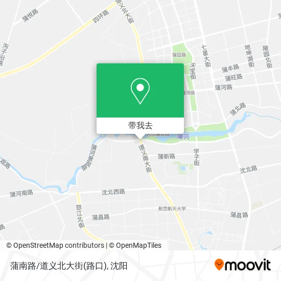 蒲南路/道义北大街(路口)地图