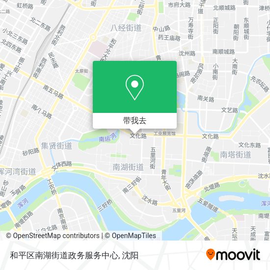 和平区南湖街道政务服务中心地图