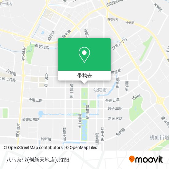 八马茶业(创新天地店)地图