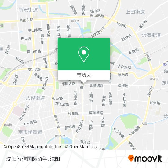 沈阳智信国际留学地图