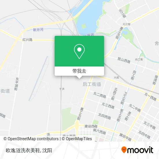 欧逸涟洗衣美鞋地图