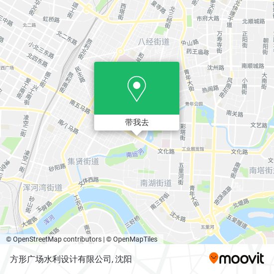 方形广场水利设计有限公司地图