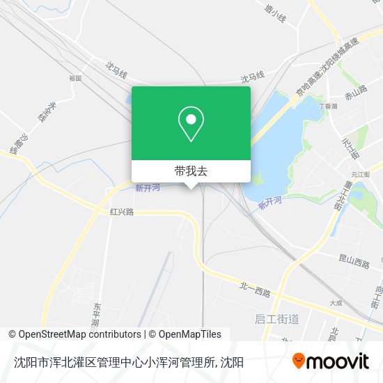 沈阳市浑北灌区管理中心小浑河管理所地图