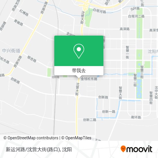 新运河路/沈营大街(路口)地图