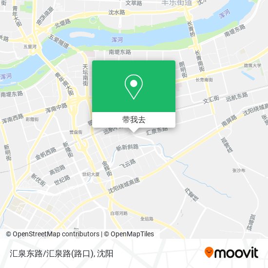 汇泉东路/汇泉路(路口)地图