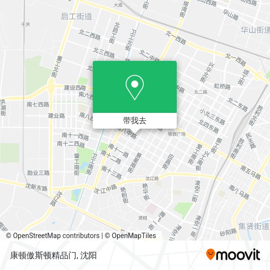 康顿傲斯顿精品门地图