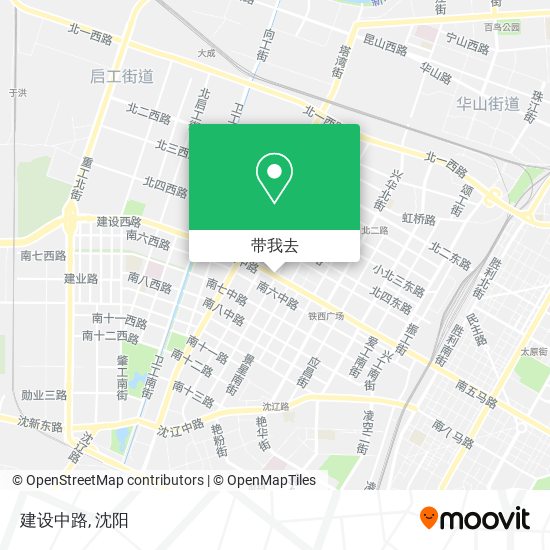 建设中路地图