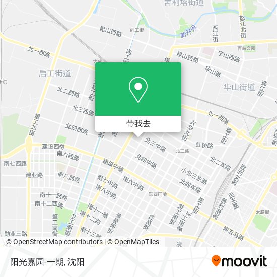阳光嘉园-一期地图