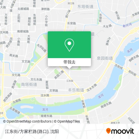 江东街/方家栏路(路口)地图