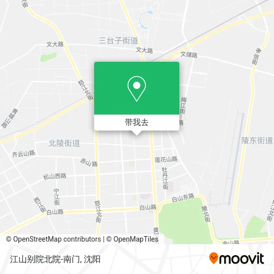 江山别院北院-南门地图