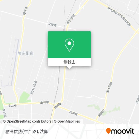 惠涌供热(生产路)地图