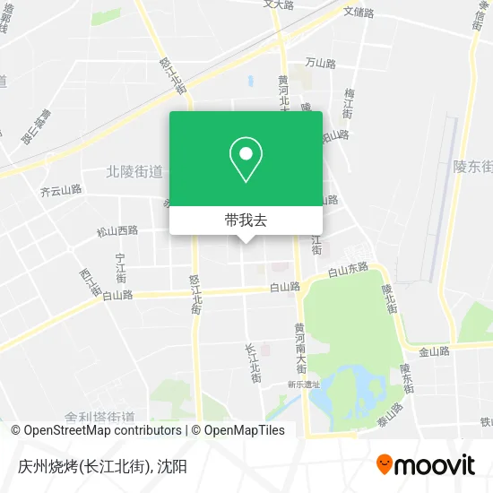 庆州烧烤(长江北街)地图