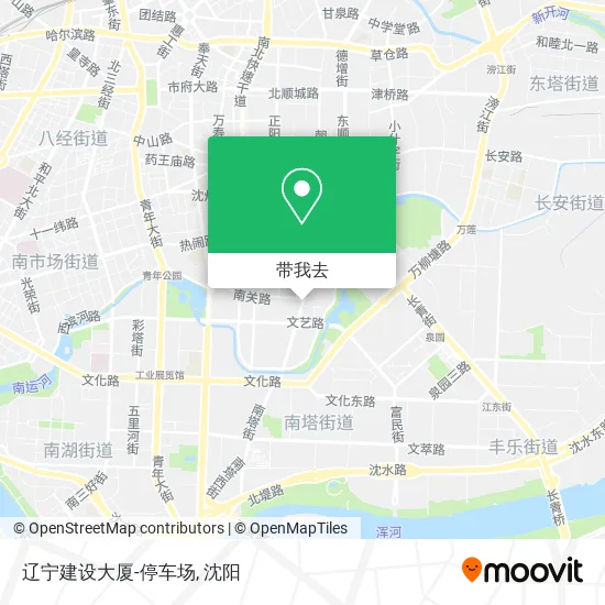 辽宁建设大厦-停车场地图