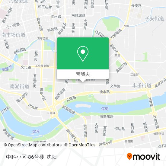 中科小区-86号楼地图