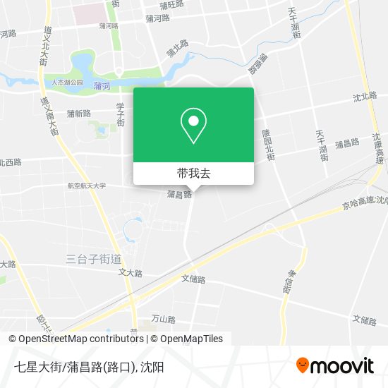 七星大街/蒲昌路(路口)地图