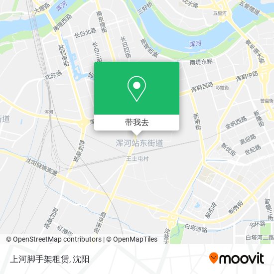 上河脚手架租赁地图